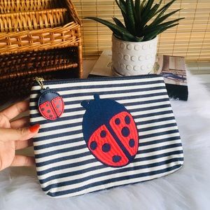 NWOT TALBOTS Ladybug pouch